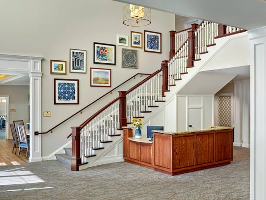 Arbor Terrace Willistown stairway