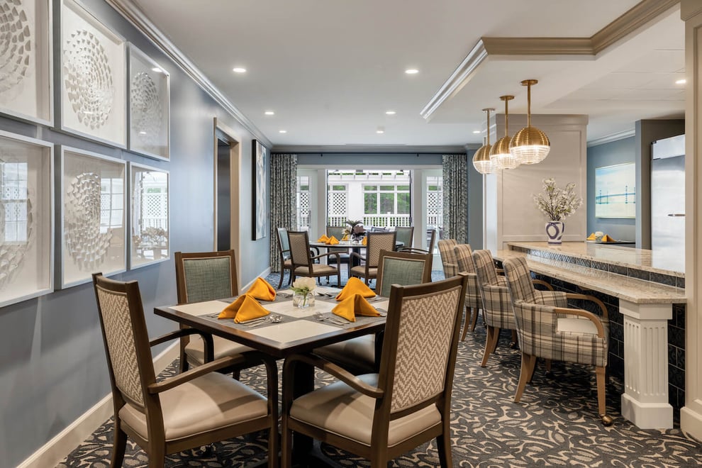 Arbor Terrace Waugh Chapel dining area
