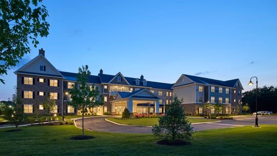 Exton Exterior Dusk
