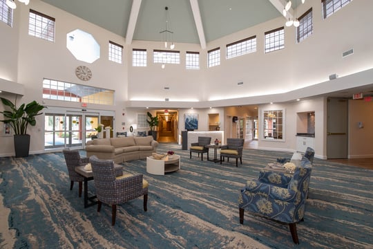 Barrington Terrace of Naples Lobby Reception