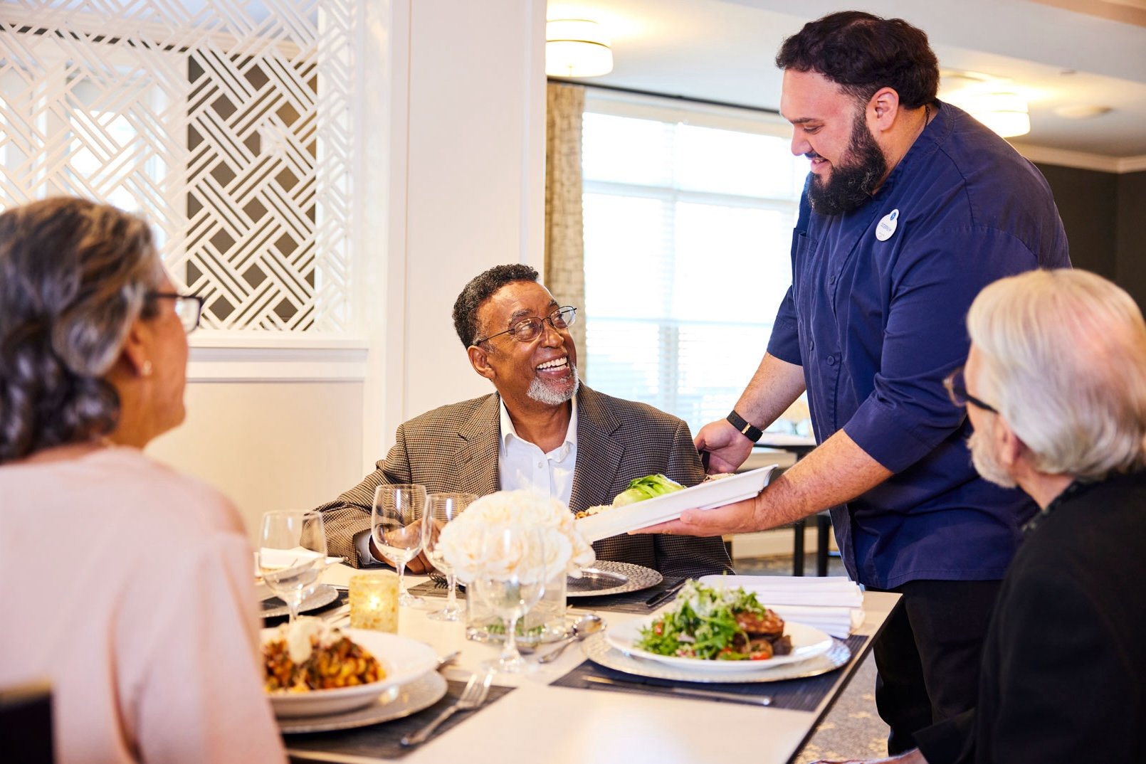 Arbor Terrace Mount Laurel Bridges Program Dining