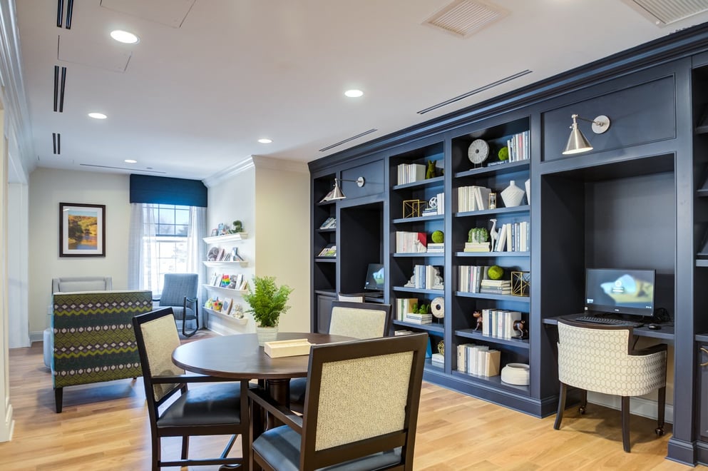 Arbor Terrace Exton-Library