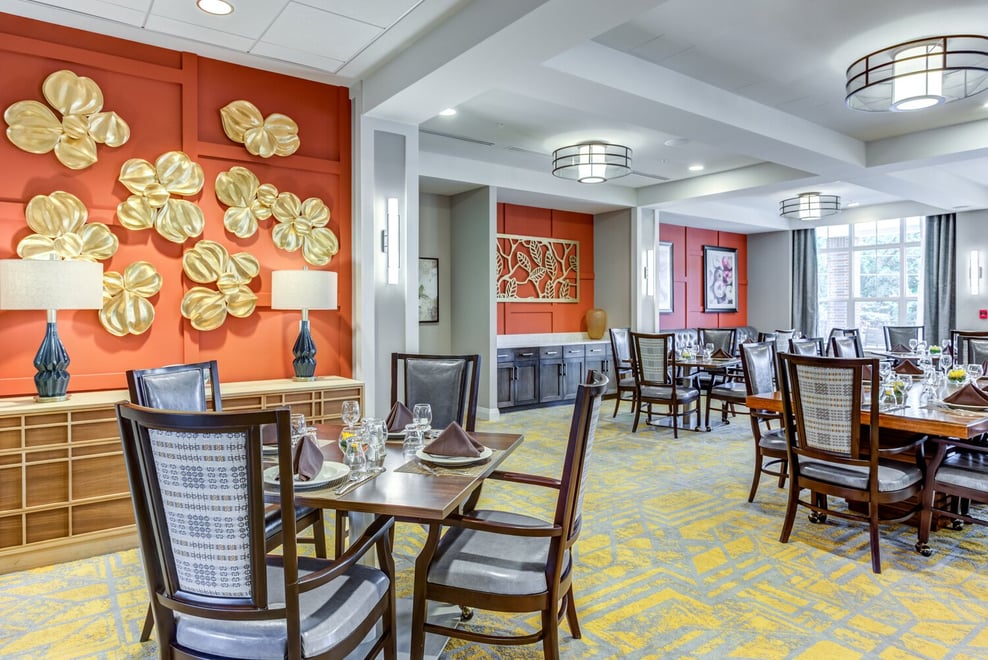 Arbor Terrace Highland Park Dining Room