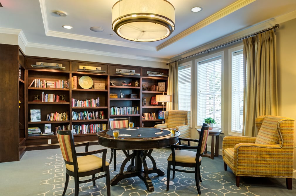Arbor Terrace Roseland-Library